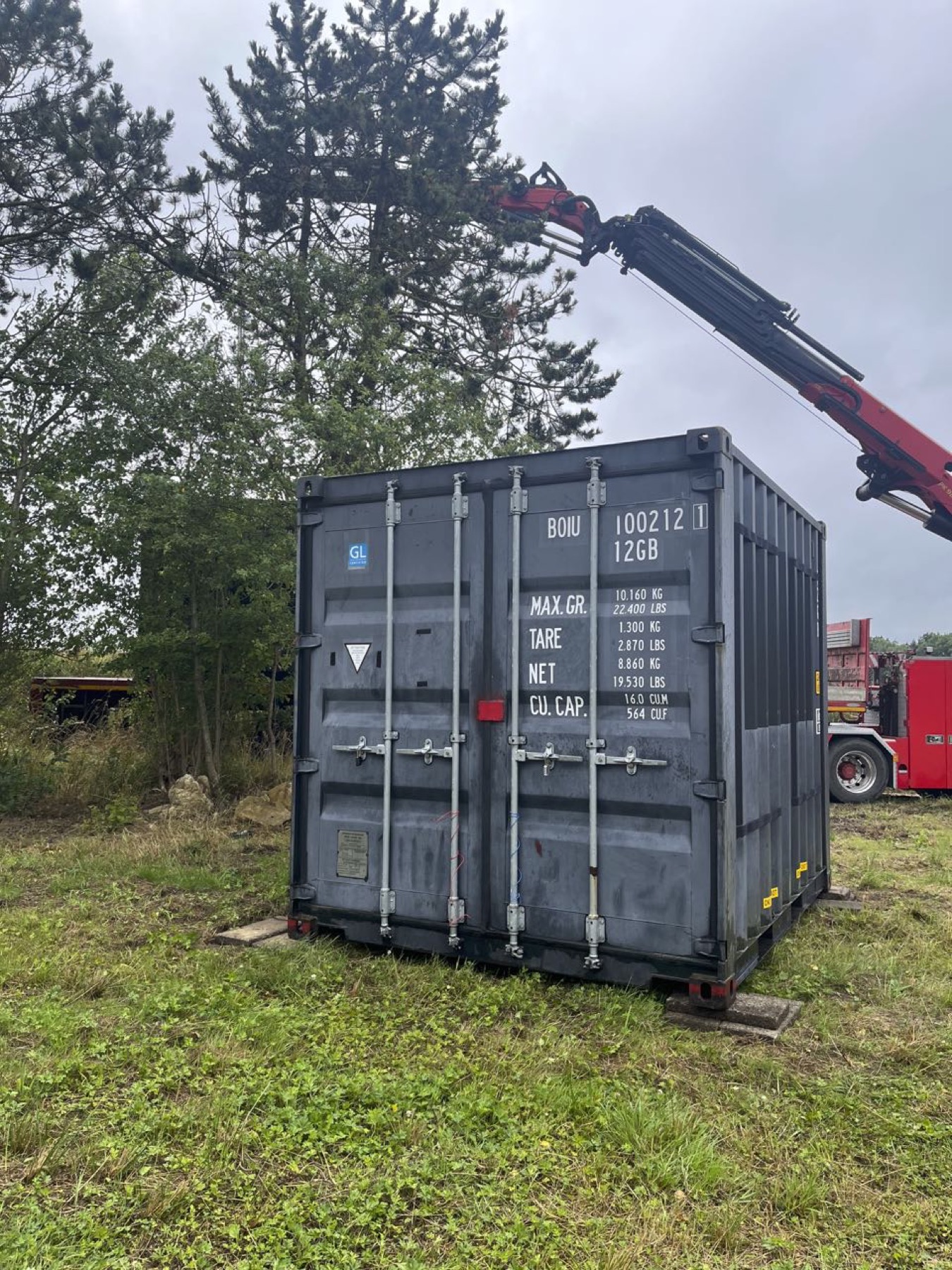 Containerne: containeren er klar til næste stop